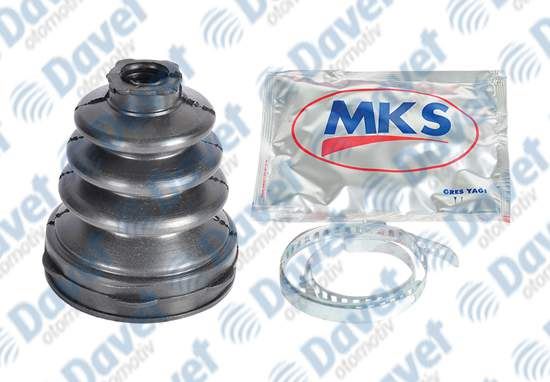 MKS 717 Aks Korugu Ic Yagli Kelepceli C2 - C3 - Fiesta V - Fusion 1.4 Tdci 1.6 - Mini Cooper 1.6 02>